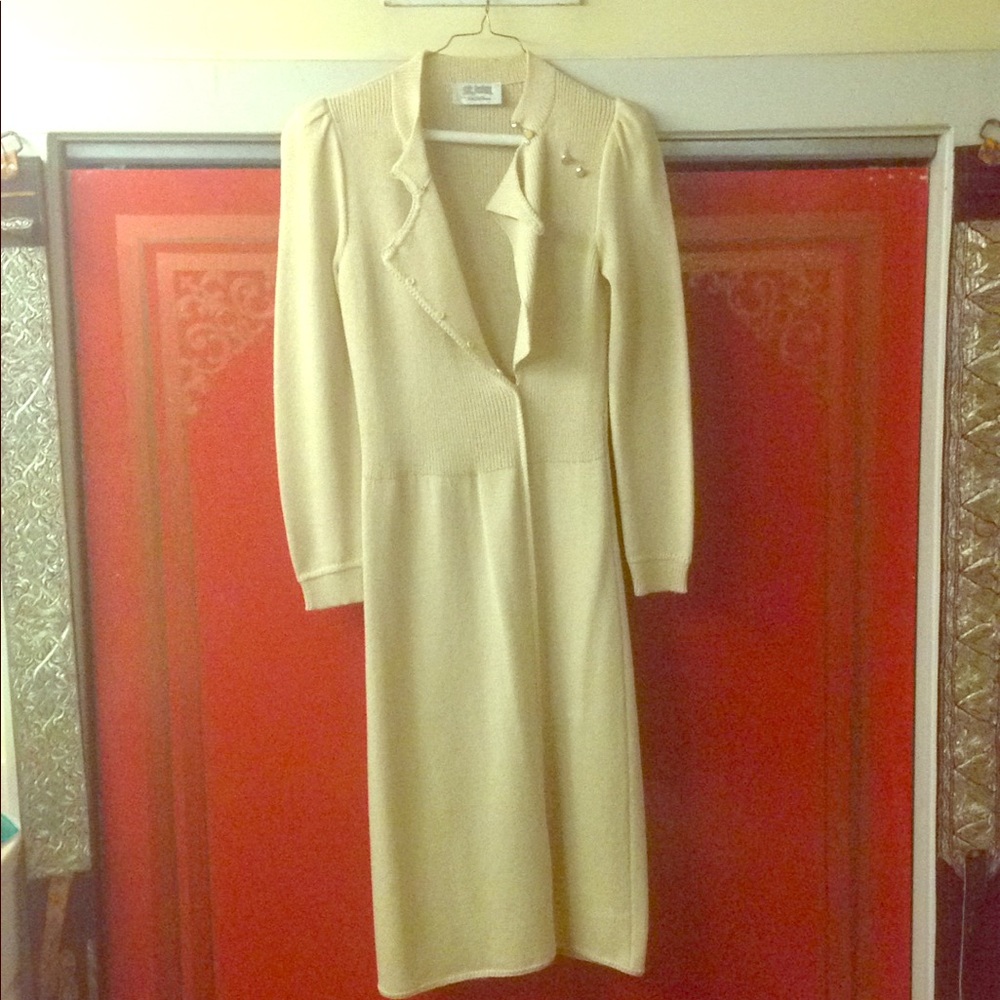 St. John for Saks 5th Avenue knit dress